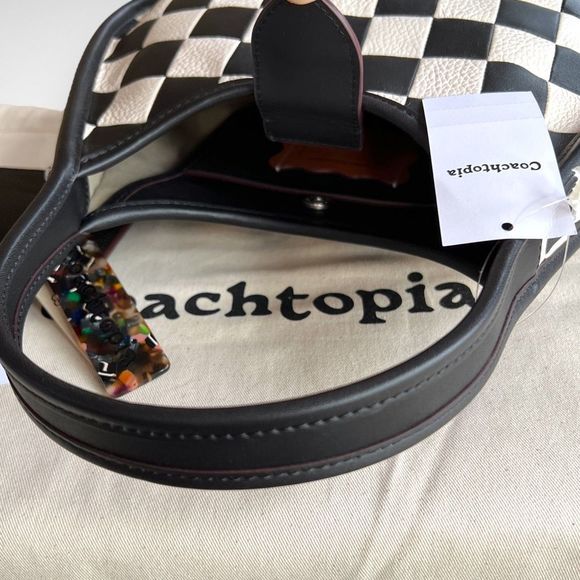 🚫SOLD🚫 Coachtopia Ergo Upcrafted Set: Shoulder Bag, Card Case, ‘Shroom Charm - Picture 9 of 17
